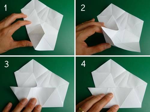 How to make origami stars in a few steps