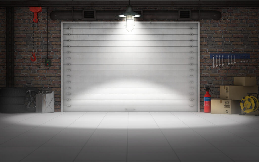 maintain a garage door