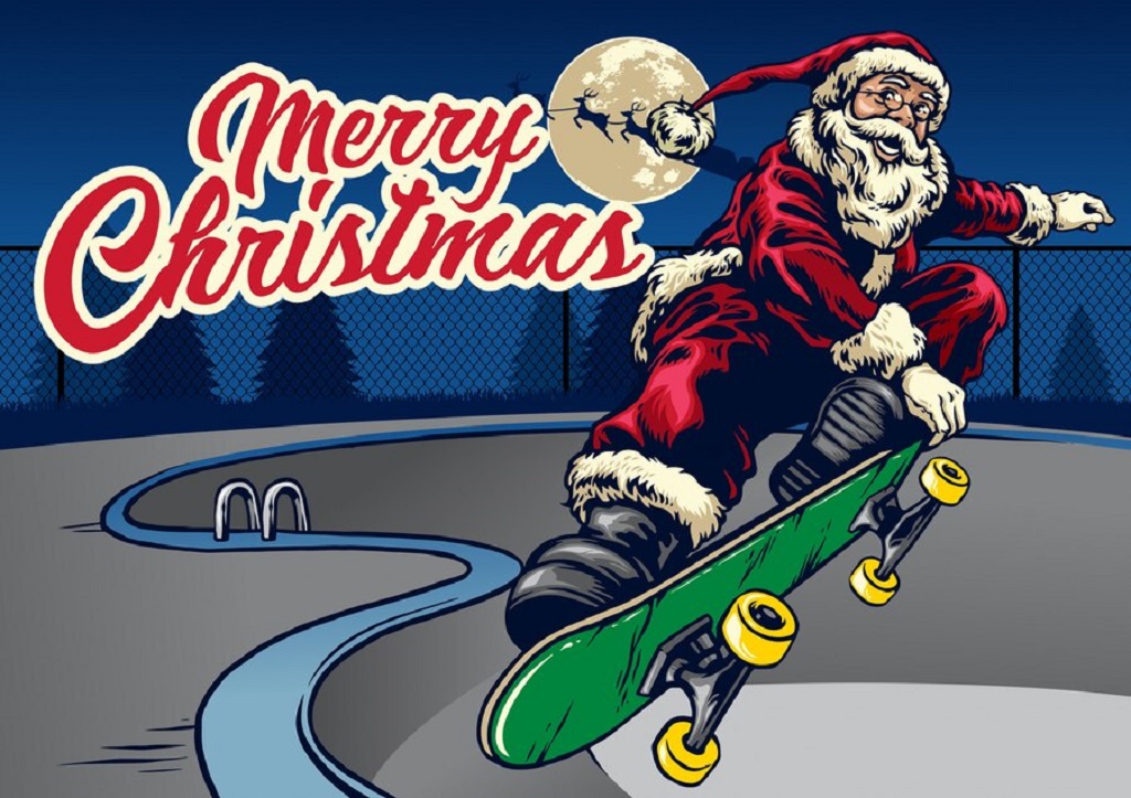Christmas for Skateboarder