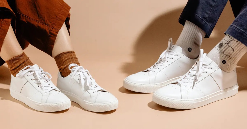 Everyday Essentials White Sneakers in Waredrobe