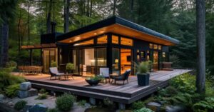 How to make a cabin more modern?