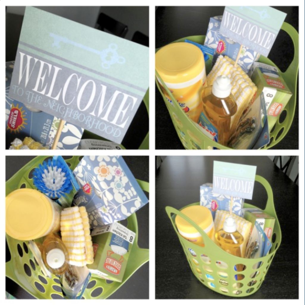How to make a welcome to the neighborhood basket?