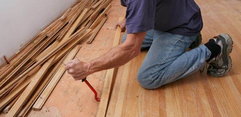 DIY Repair of Delaminated Engineered Hardwood Flooring