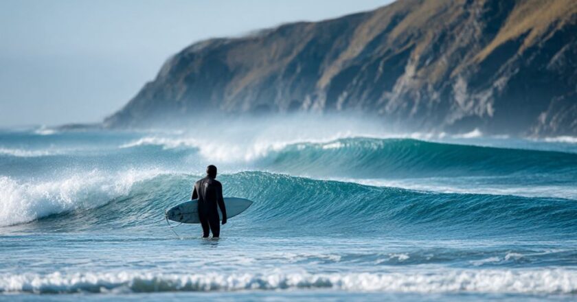 Finding Empty Lineups Cold Water Surfing
