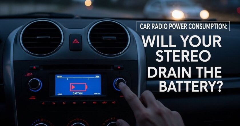 Car Radio Power Consumption: Will Your Stereo Drain the Battery?