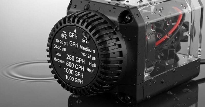How to Choose the Best Aquarium Pump for Your Tank Size (Complete GPH Guide)