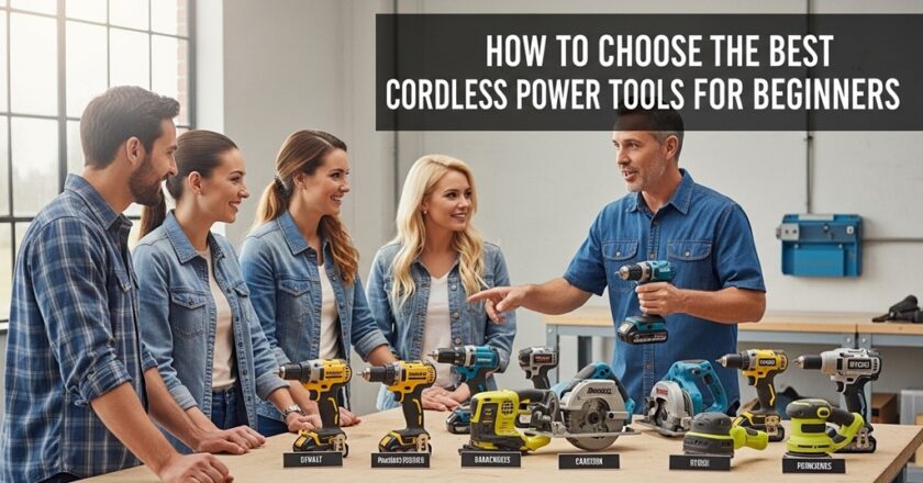 How to Choose the Best Cordless Power Tools for Beginners