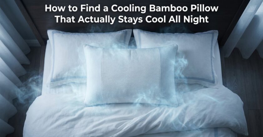 How to Find a Cooling Bamboo Pillow That Actually Stays Cool All Night