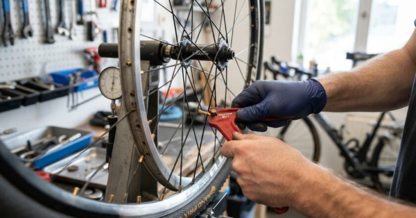 How to True a Bike Wheel Without a Truing Stand