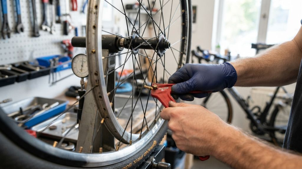 How to True a Bike Wheel Without a Truing Stand