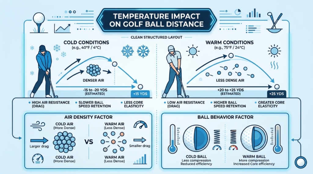 How Cold Weather Affects Golf Ball Distance and Performance